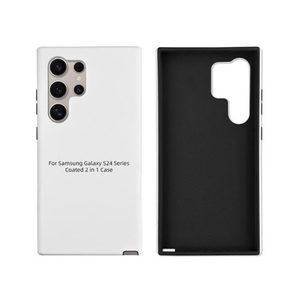 3D Sublimation Coated Tough 2 In 1 Mobile Cover For SamSung Galaxy S23 24 25