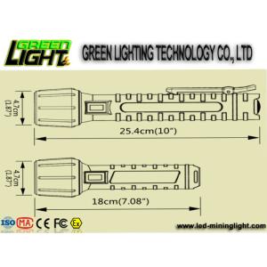 PC IP68 1300lum 25000lux 10W Explosion Proof Torches