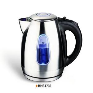 Quality Hotel Stainless Steel Electric Kettle 1.6-2.0L Capacity 0.26mm/0.3mm/0.32mm Thickness for sale