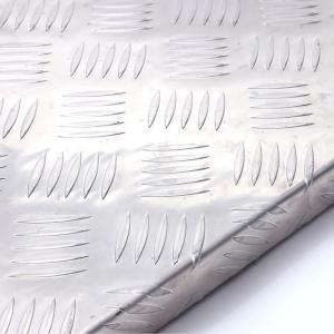 Custom Aluminum Checkered Sheet Diamond Plate Anti Slip Ribbed 200mm