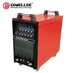 TIG400PACDC Inverter Aluminum Welding Machine , AC / DC TIG Stick Welder