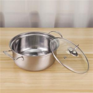 Modern Desktop Stainless Steel Cookware Set 12pcs Food Soup Pot