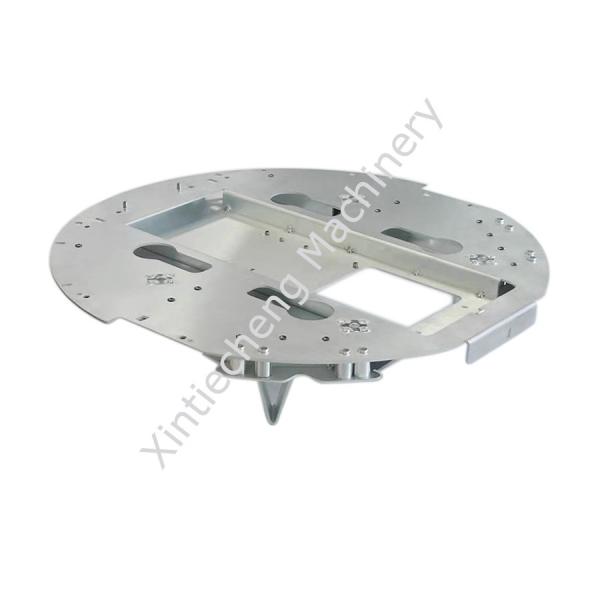 Buy Silver Brighting Precision CNC Machining Parts 6061 Aluminum Alloy Turned at wholesale prices