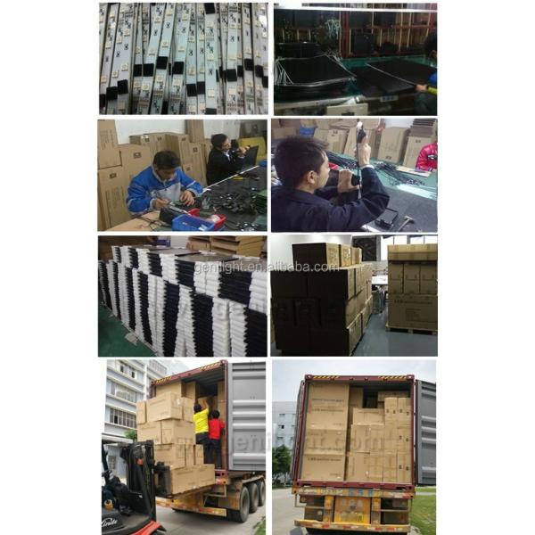 Double Sided Tempered Glass LED Writing Board Stand for Interactive Presentations