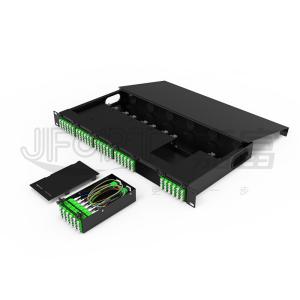 High-density Modular Chassis For LC Quadruple Adapter MPO SM SL 144-core MPO-LC