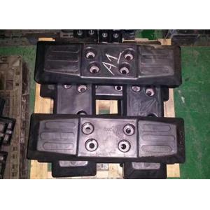 Smooth Ride Chain On Small Rubber Pads 450mm Width Reduce Vibration For Komatsu