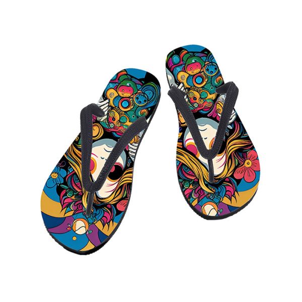 OEM Logo Casual Men's Flip Flops Sandals Open Toe Beach Flip Flops