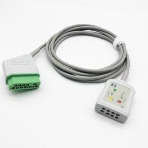 Compatible Nihon Kohden Ekg Trunk Cable Jc-906pa 6 Lead To 12 Pin Connector