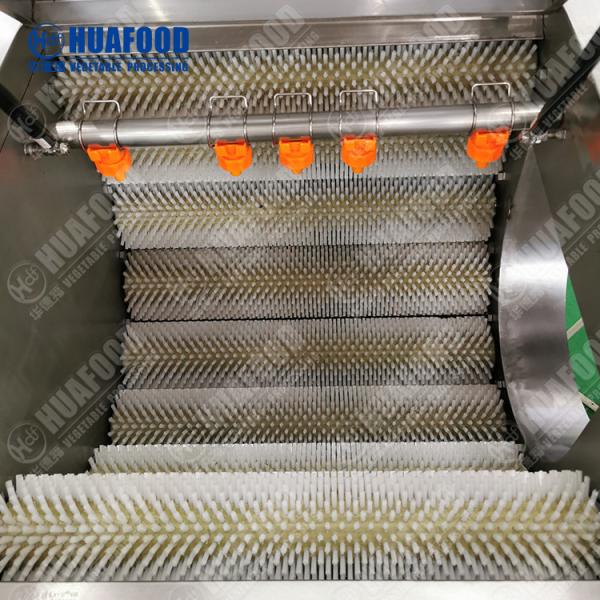 Buy 3-year warranty automatic peeling and washing machine cassava peeler and washer potato peeler machine at wholesale prices