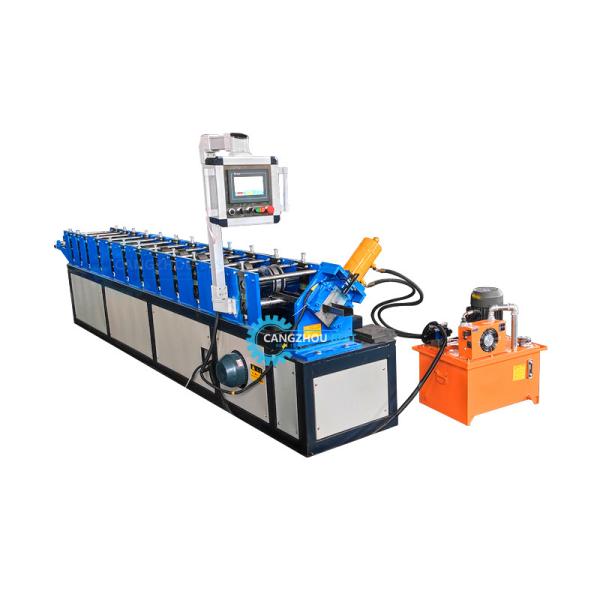 7.5*1.2*1.5m Hydraulic Cutting System Stud And Track Roll Forming Machine with