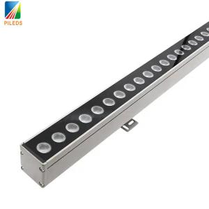 Ip65 Slim RGB LED Wall Washing Lamp For Building Exterior Lights Decoration