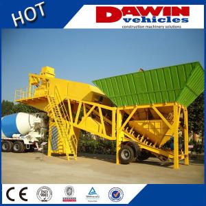 40 CBM/Hr Mobile Concrete Batching Plant Mixing Plant China Maufacturer