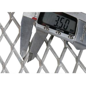 3.5mm Strand Galvanized Expanded Metal Sheet For Industry