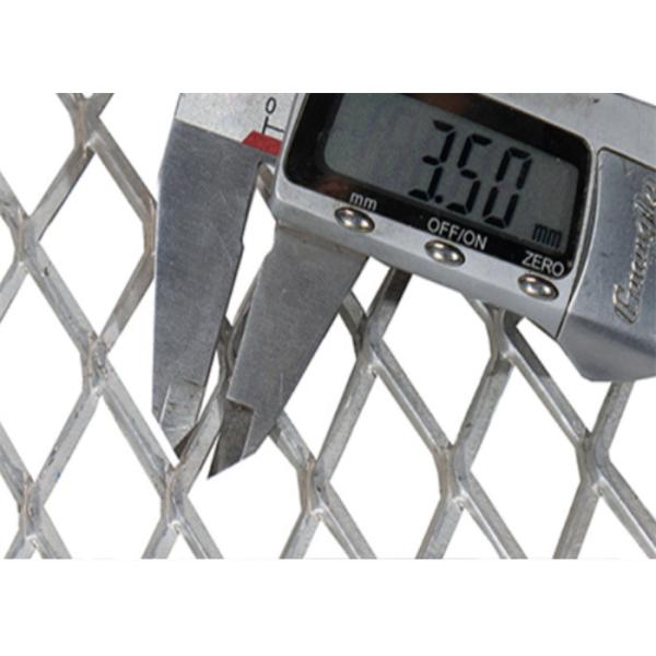 Buy 3.5mm Strand Galvanized Expanded Metal Sheet For Industry at wholesale prices