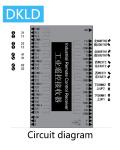 Ten-way dual speed switch industrial remote control