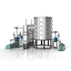 Quality Vertical Loading Large Stainless Steel Furniture Hardware Vacuum PVD Gold Plating Machine for sale