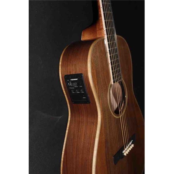 AAAAA ALL Solid walnut wood handmade OOO28K body style 22 frets guitar acoustic electric guitar