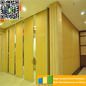 Customized Wooden Acoustic Movable Partition Walls For Artgallery / Office