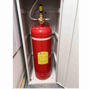 Silver cabinet type high efficiency fire extinguishing system FM200 cabinet type