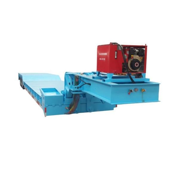 Customized Excavator Truck Detachable Gooseneck Low-Bed Semi-Trailer with 13t