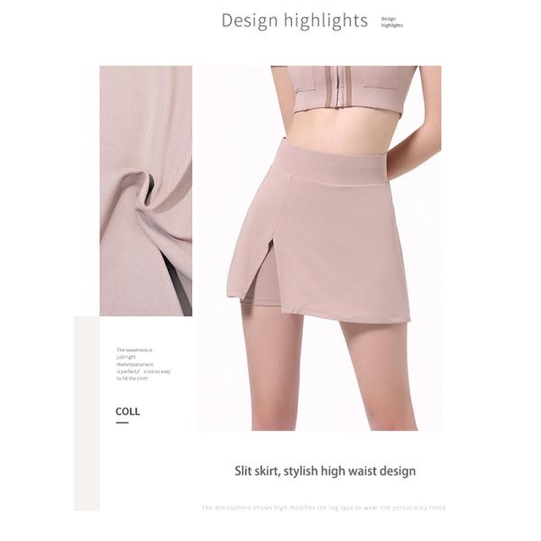 Outdoor Women Golf Clothes Breathable Quick Dry Athletic Ladies Golf Skirt