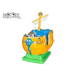 180W Pirate Ship Swing Children'S Coin Operated Rides For Star Hotels