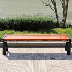 SGS Certificate Modern 1400mm Cast Iron And Wood Garden Bench
