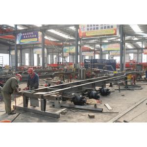 30t-50t Load Capacity Flatbed Skeleton Semi Trailer Customization