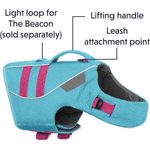 Float Coat Dog Life Jacket for Swimming, Adjustable and Reflective Strip