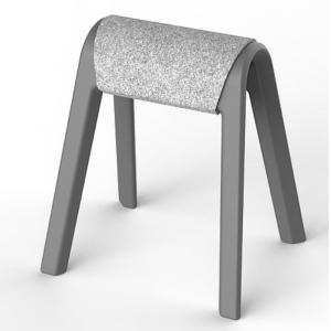 Rotational Molding Pommel Horse Seat Rotomolded Saddle Stool