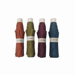 7 Oz Ultralight Umbrella Three Folding Umbrella With Zipper Case