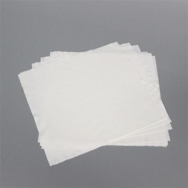 Industrial Disposable Polyester Lint Free Cleanroom Wipes Custom Logo 120g / M2