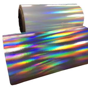 BOPP Transparent Holographic Film Roll Multiple Extrusion Moisture Proof