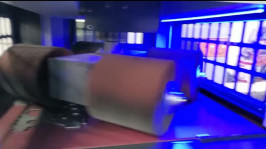 Quality PLC Control Abrasive Nylon Deburring Machine 200mm With Emergency Stop Button for sale