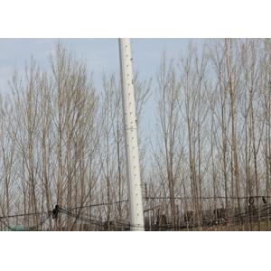 Signal Telecom Mobile Cell Tower High Mast CO2 Welding / Submerged Arc Auto