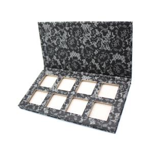 Magnetic Empty Cardboard Eyeshadow Palette Recyclable CMYK PMS Printing