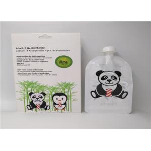 Custom Printing Transparent Spout Pouch Packaging