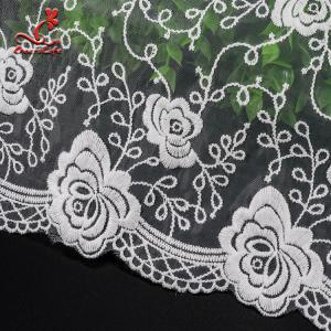 Pollution - Free Underclothes Embroidered Lace Trim For Sensitive Skin