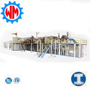 High Standard Full Servo Adult Diaper Making Machinery with PLC Control System