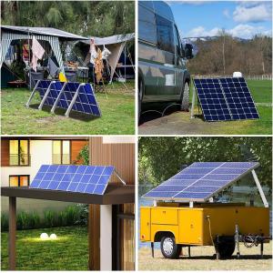 Adjustable Angle Bracket for Solar Panel Mounting on Tile Roof and Wind Load of