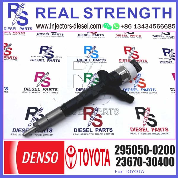 Hot Selling Genuine New Diesel Fuel Injector 295050-0460 295050-0200 For Toyata Car 23670-30400 23670-30440 23670-39435