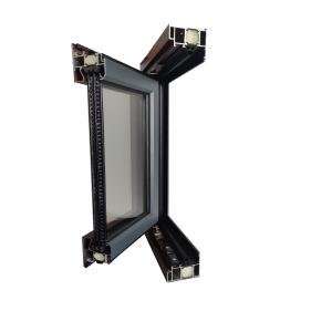 Triple Glazing Aluminum Heat Insulation Sliding Windows Thermal Break Windows