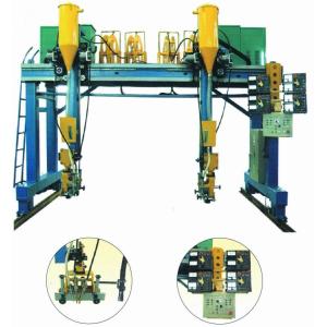Submerged Arc Gantry H Beam Welding Machine LHA - 4000 Flux Recycle System