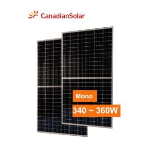 IEC61215 Canadian 144 Cells 340w Monocrystalline Solar Panels​