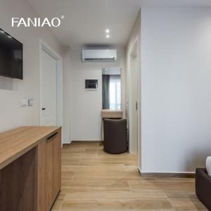 Modern hotel Apartment Furniture Wardrobe Closet Wooden Open Wardrobe