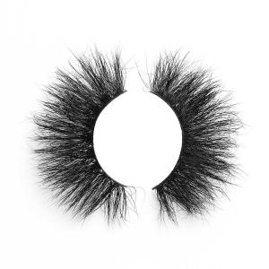 Real 3D Siberian Mink Eyelashes , 15mm Fluffy Dramatic Lashes