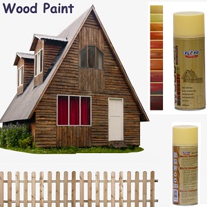 Fast-Drying Wood Spray Paint for Indoor & Outdoor Use - 400ml