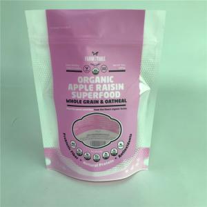 Glossy Surface Stand up Packaging Bags Customized Bags with Window for Food
