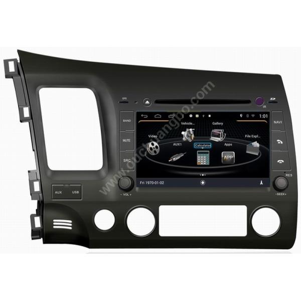 Ouchuangbo Honda Civic 2006-2011 S160 car DVD gps navigaton WIFI CD USB android 4.4 OS