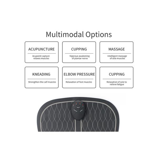 Hot Convenient pulse ems foot Electric TENS Unit Reflexology Foot Massage Mat wireless neck massager